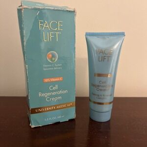 Vintage Face Lift Cell Regeneration Cream University Medical 1.5 Oz firming